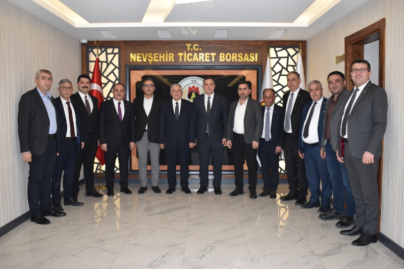 15.02.2024 Aydın Ticaret Borsası, Nevşehir Ticaret Borsası’nı Ziyaret Etti