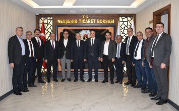 15.02.2024 Aydın Ticaret Borsası, Nevşehir Ticaret Borsası’nı Ziyaret Etti