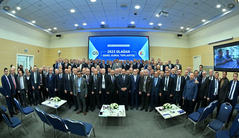 08.03.2024 Fevzi Condur, Chairman of Aydın Commodity Exchange, Attended the 2023 Ordinary General Assembly Meeting of Customs and Tourism Enterprises (GTI)