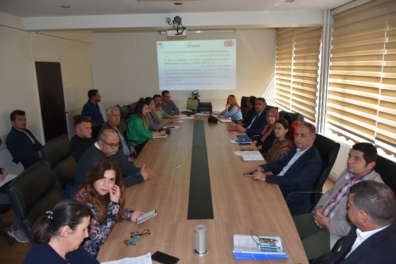 27.03.2024 Aydın Commodity Exchange, participated in the March Meeting of the Commission for the Control of Agricultural Pollution 2024 / 1. 
