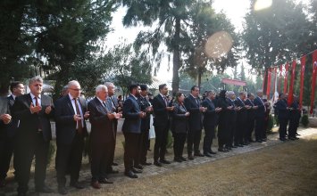 18.03.2024 A. Bahri Erdel, the President of the Assembly of Aydın Commodity Exchange, attended the Commemoration Ceremony for the 18th March Çanakkale Victory and Martyrs.