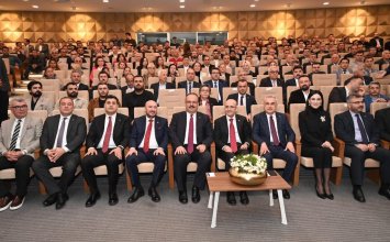 18.03.2024 Aydın Commodity Exchange Participated in the Consultation Meeting with the Business World of Aydın, Organized with the Attendance of Minister of Treasury and Finance Mehmet Simsek