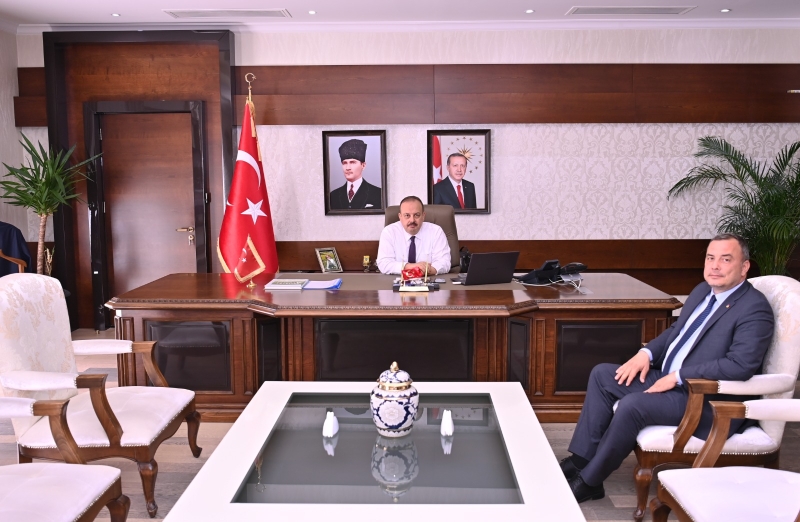 05.04.2024 Aydın Chamber of Commerce Chairman of the Board, Fevzi Çondur, Invited Aydın Governor Yakup Canbolat to the 11th International Aydın Agriculture, Food and Livestock Fair