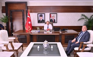 05.04.2024 Aydın Chamber of Commerce Chairman of the Board, Fevzi Çondur, Invited Aydın Governor Yakup Canbolat to the 11th International Aydın Agriculture, Food and Livestock Fair
