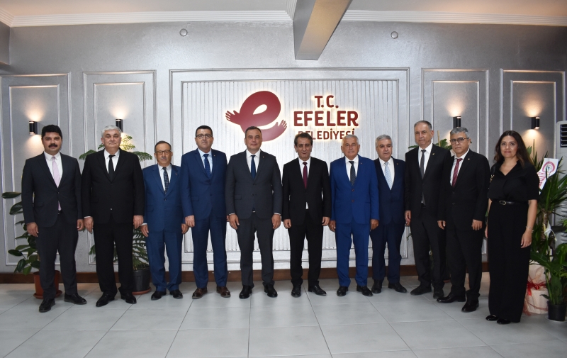 08.05.2024 Congratulations Visit from Aydın Commodity Exchange to Efeler Mayor Anıl Yetişkin