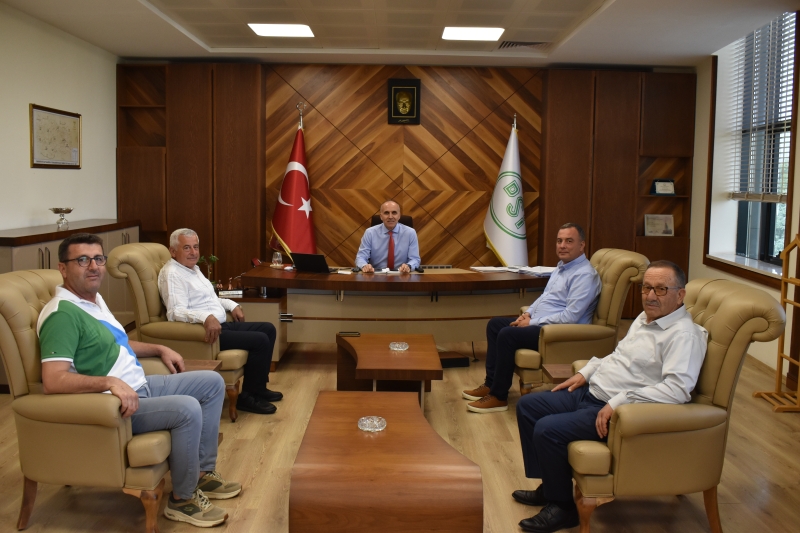 22.05.2024 A Meaningful Visit from Aydın Commodity Exchange to DSI 21st Regional Manager Birol Çınar
