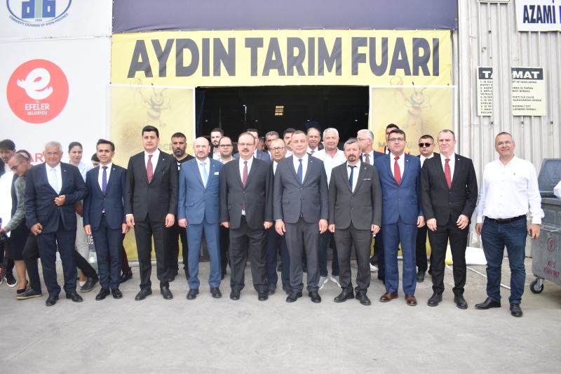 18.04.2024 Aydın’da Bu yıl 11. Kez Gerçekleştirilen Uluslararası Aydın Tarım, Gıda ve Hayvancılık Fuarı Törenle Açıldı