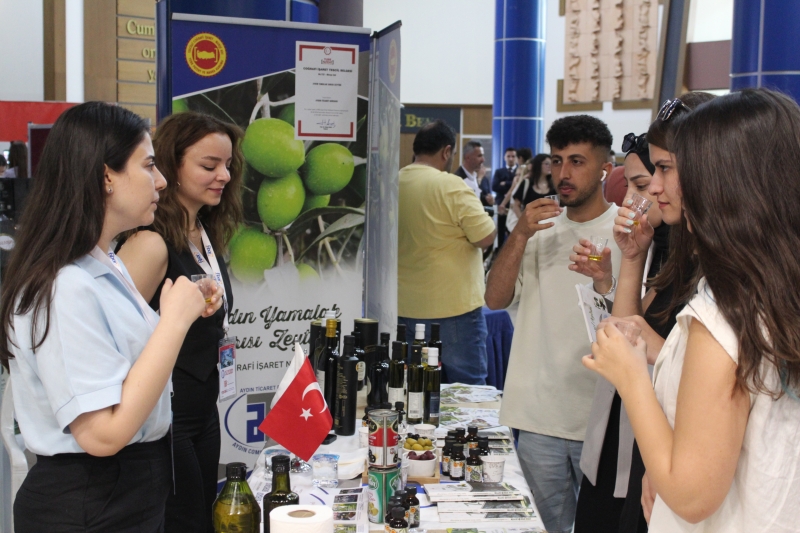 23.05.2024 Aydın Memecik Zeytinyağı was Introduced at the International Student Congress
