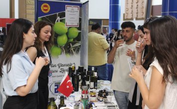 23.05.2024 Aydın Memecik Zeytinyağı was Introduced at the International Student Congress