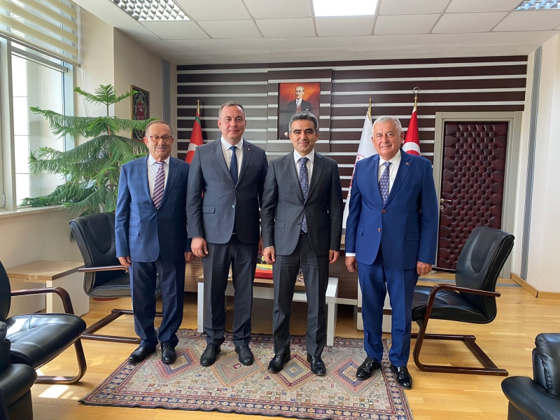 14.06.2024 Aydın Commodity Exchange Management Visited the General Directorate of Customs of the Republic of Turkey Ministry of Commerce