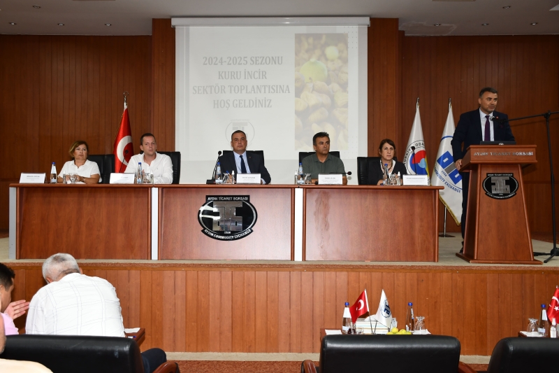 31.07.2024 Aydın Commodity Exchange Held the 2024/2025 Season Dried Fig Sector Meeting