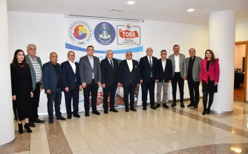 19.12.2024 Aydın Ticaret Borsası Heyeti’nden Çanakkale Ticaret Borsası’na Ziyaret