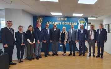 22.01.2025 Aydın Ticaret Borsası Yönetim Kurulu  Başkanı Fevzi Çondur, ElüsMarket ÜPAK A.Ş. Toplantısı'na Katıldı
