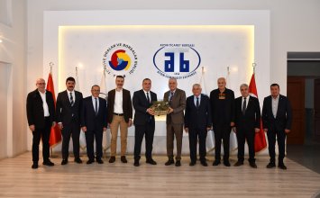 14.02.2025 Sister Commodity Exchange Istanbul Commodity Exchange Delegation Visited Aydın Commodity Exchange