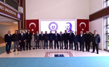 28.02.2025 Aydın Commodity Exchange Assembly President A. Bahri Erdel participated in the ADÜ TECHNOPARK Building Consultation Meeting
