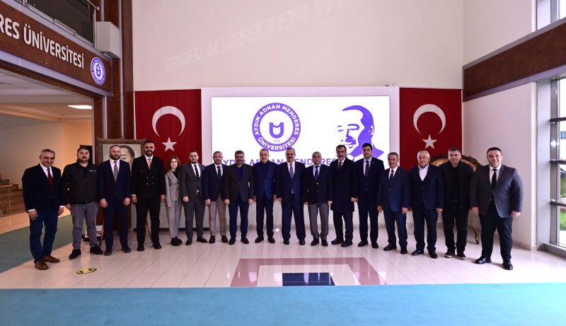 28.02.2025 Aydın Commodity Exchange Assembly President A. Bahri Erdel participated in the ADÜ TECHNOPARK Building Consultation Meeting