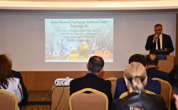 30.04.2025 Aydın Ticaret Borsası Tarafından Avrupa Birliği Tescilli Aydın Memecik Naturel Sızma Zeytinyağı Kalitesi Ödüllendirildi