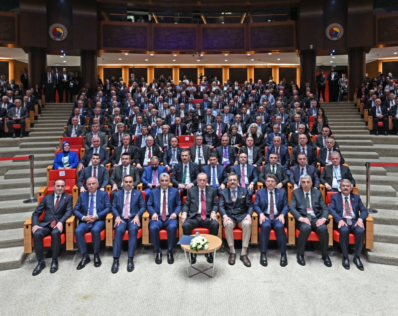 15.05.2025 Aydın Ticaret Borsası, TOBB 2025 Yılı Hizmet Şeref Belgesi ve Plaket Takdim Töreni’ne Katılım Sağladı