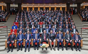 15.05.2025 Aydın Ticaret Borsası, TOBB 2025 Yılı Hizmet Şeref Belgesi ve Plaket Takdim Töreni’ne Katılım Sağladı