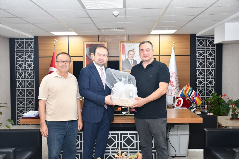 10.07.2025 Aydın Ticaret Borsası’ndan İl Sağlık Müdürü Dr. Eser Şenkul’a Ziyaret