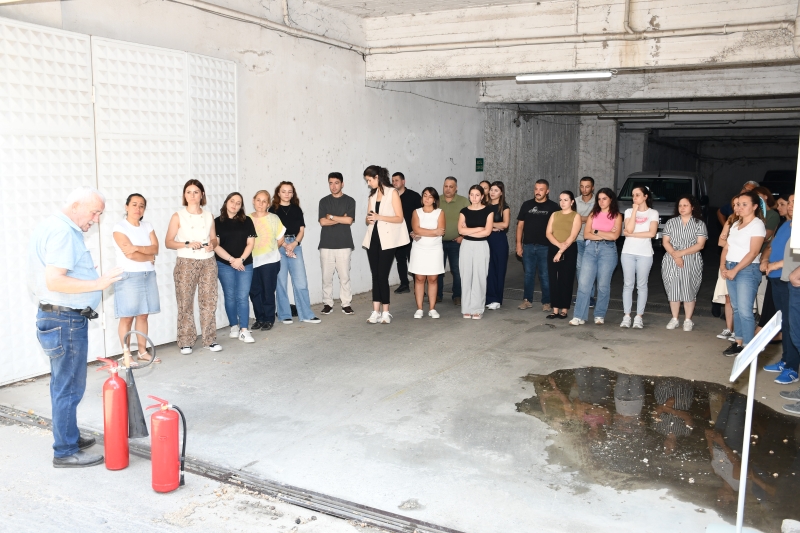 18.07.2025 Aydın Ticaret Borsası’nda Yangın Tatbikatı Eğitimi Gerçekleştirildi