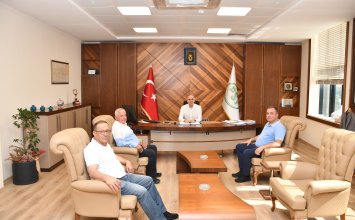 23.07.2025 Aydın Commodity Exchange Visited DSİ 21st Regional Director Birol Çına