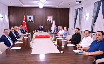08.07.2025 Aydın Commodity Exchange Vice Chairman Cengiz Ülgen Attended the July 15 Democracy and National Unity Day Preparation Meeting