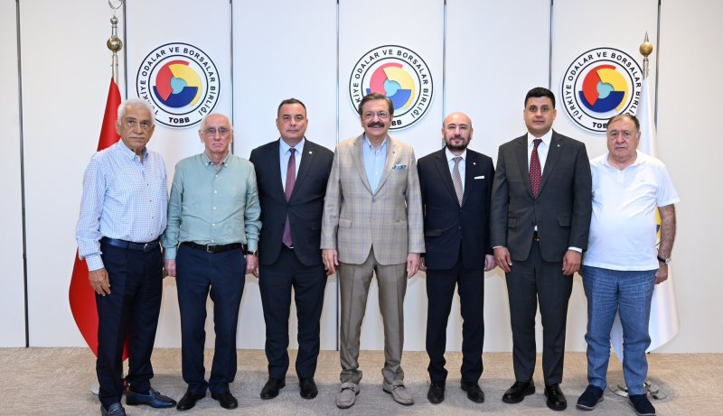17.07.2025 Aydın Heyeti’nden TOBB Başkanı M.Rifat Hisarcıklıoğlu’na Ziyaret 