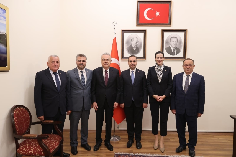 01.07.2025 Aydın Ticaret Borsası’ndan Sanayi ve Teknoloji Bakanı Kacır’a Ziyaret
