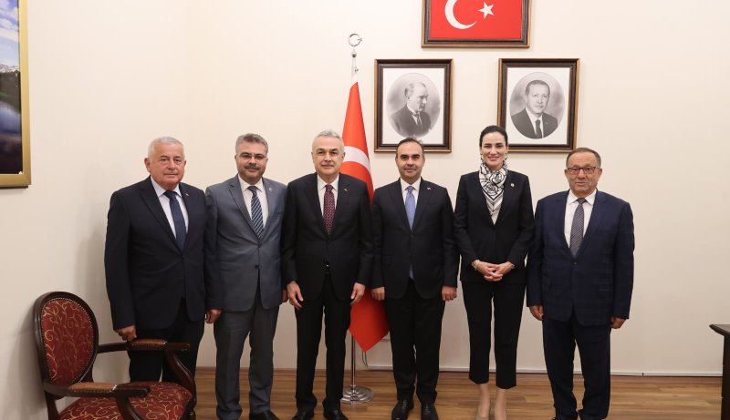 01.07.2025 Aydın Ticaret Borsası’ndan Sanayi ve Teknoloji Bakanı Kacır’a Ziyaret