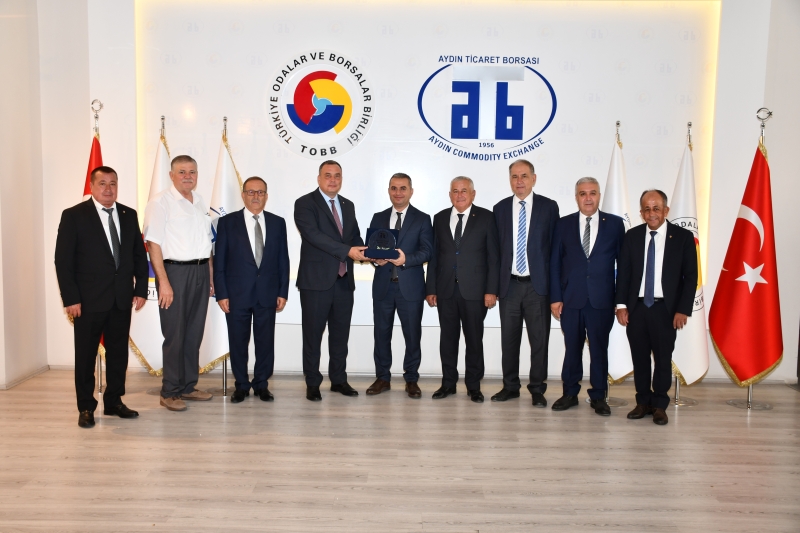 13.08.2025 İŞKUR Aydın İl Müdürü Abdülkadir Soylu’dan Aydın Ticaret Borsası’na Ziyaret