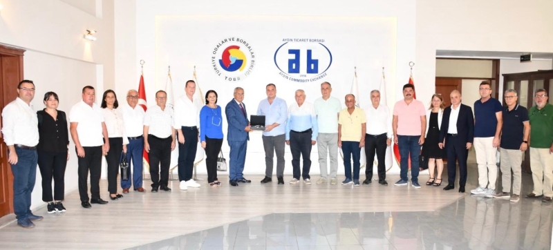 27.08.2025  Ege Kuru Meyve İhracatçıları’ndan Aydın Ticaret Borsası’na Ziyaret