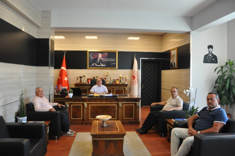 28.08.2025 Aydın Ticaret Borsası’ndan Muğla Çevre, Şehircilik ve İklim Değişikliği İl Müdürü Ömer Bolat’a Ziyaret