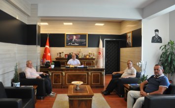 28.08.2025 Aydın Ticaret Borsası’ndan Muğla Çevre, Şehircilik ve İklim Değişikliği İl Müdürü Ömer Bolat’a Ziyaret