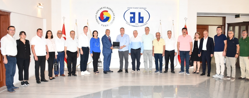 27.08.2025  Ege Kuru Meyve İhracatçıları’ndan Aydın Ticaret Borsası’na Ziyaret