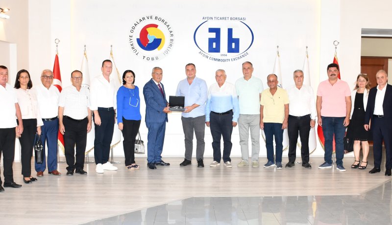 27.08.2025  Ege Kuru Meyve İhracatçıları’ndan Aydın Ticaret Borsası’na Ziyaret