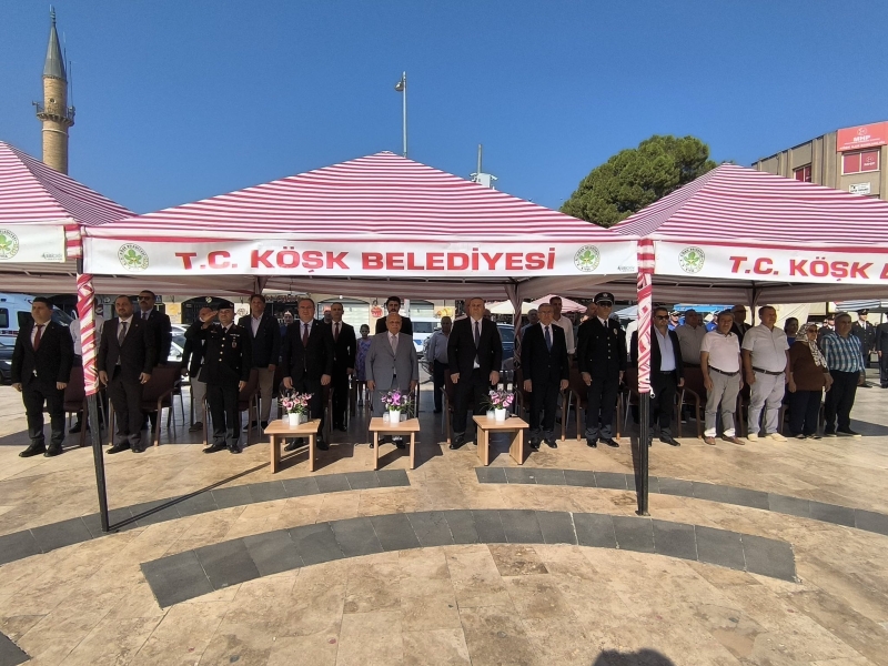06.09.2025 Aydın Ticaret Borsası Yönetim Kurulu Başkan Yardımcısı Cengiz Ülgen, 6 Eylül Köşk’ün Kurtuluş Günü Kutlamalarına Katıldı