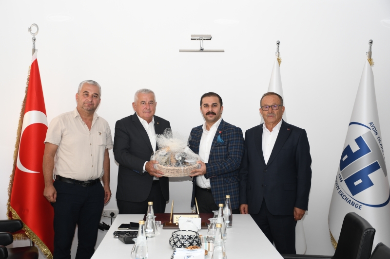 17.09.2025 Koçarlı Kaymakamı Ramazan Taşkın’dan Borsamıza Nezaket Ziyareti
