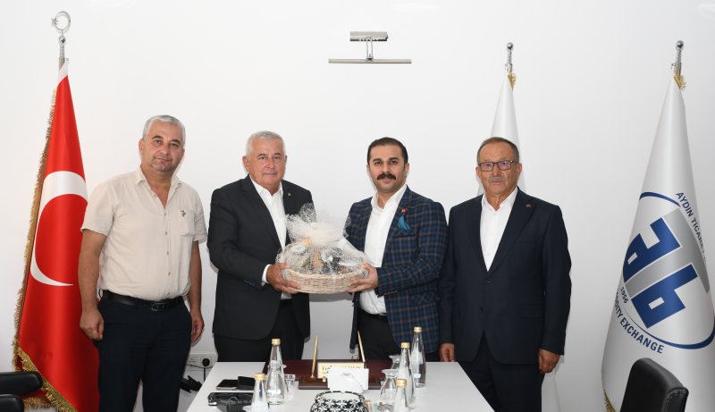 17.09.2025 Koçarlı Kaymakamı Ramazan Taşkın’dan Borsamıza Nezaket Ziyareti