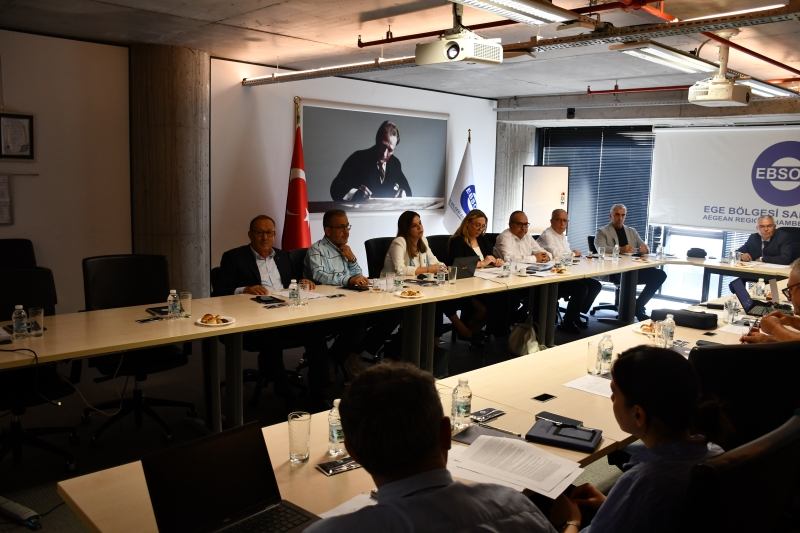 23.09.2025 Borsamız Yönetim Kurulu Başkan Yardımcısı Cengiz Ülgen, Maden, Zeytin ve Zeytinyağı Sektörü Çalışma Grubu Toplantısına Katıldı
