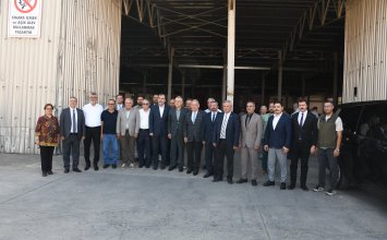 25.09.2025 Aydın Ticaret Borsası, S.S. 46 No’lu Aydın Pamuk ve Yağlı Tohumlar Tarım Satış Kooperatifi GES Projesi açılış törenine katıldı