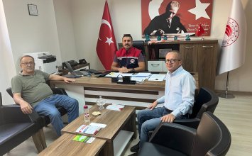 09.09.2025 Aydın Ticaret Borsası’ndan Köşk İlçe Tarım Müdürü Veysel Ali Ünal’a Ziyaret