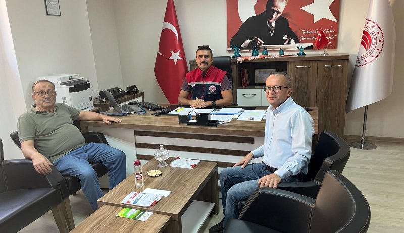 09.09.2025 Aydın Ticaret Borsası’ndan Köşk İlçe Tarım Müdürü Veysel Ali Ünal’a Ziyaret