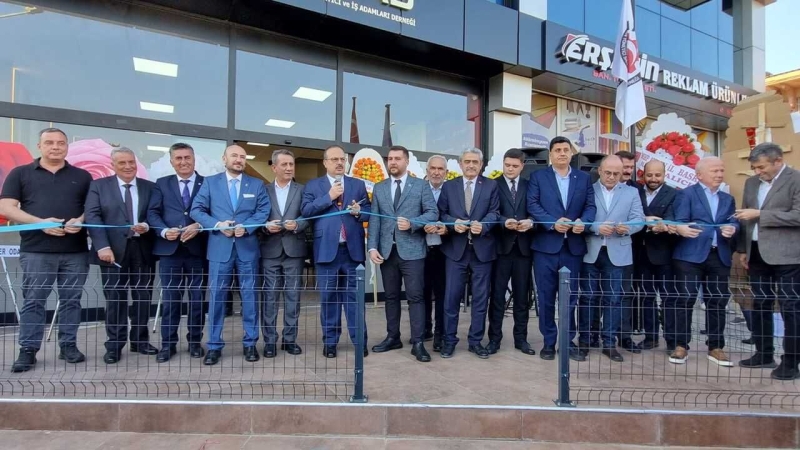 10.10.2025 Aydın Ticaret Borsası, AYSİAD Yeni Hizmet Binası Açılış Törenine katıldı