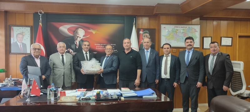 27.10.2025 Aydın Ticaret Borsası’ndan İl Tarım ve Orman Müdürü Ayhan Temiz’e Ziyaret