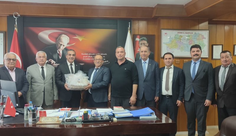 27.10.2025 Aydın Ticaret Borsası’ndan İl Tarım ve Orman Müdürü Ayhan Temiz’e Ziyaret