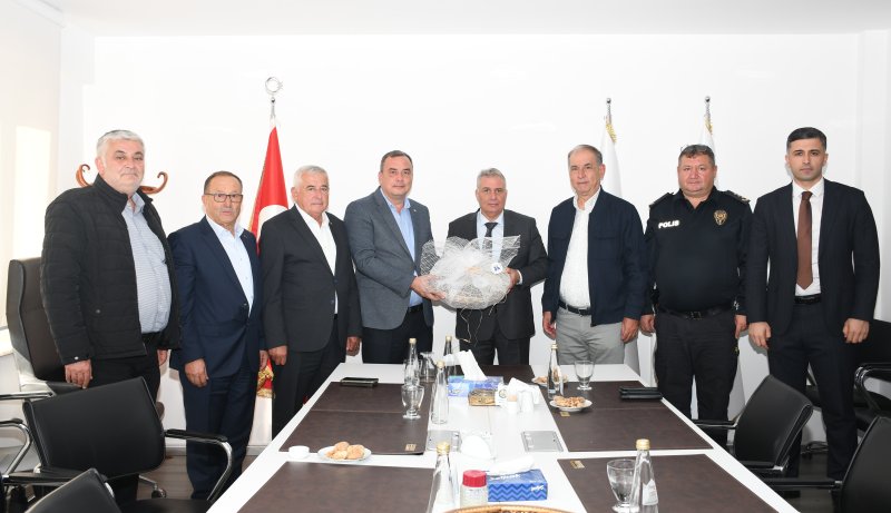 15.10.2025 Aydın İl Emniyet Müdürü Armağan Adnan Erdoğan’dan Aydın Ticaret Borsası’na Ziyaret