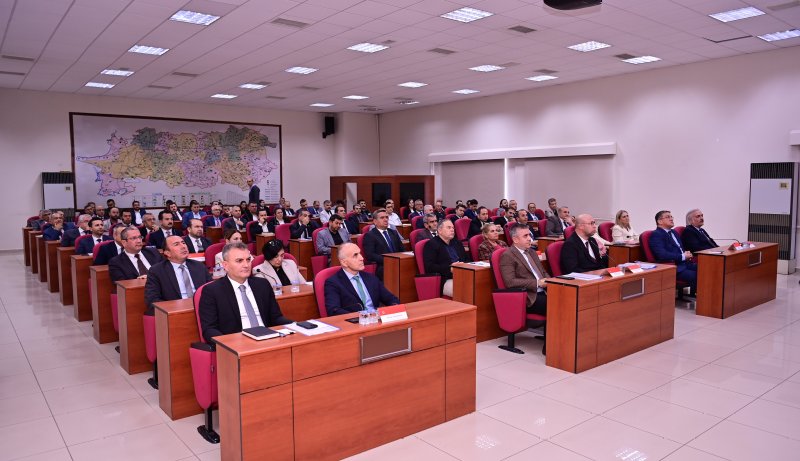 14.10.2025 Aydın Ticaret Borsası Yönetim Kurulu Başkan Yardımcısı Cengiz Ülgen, İl Koordinasyon Kurulu Toplantısı’na Katıldı