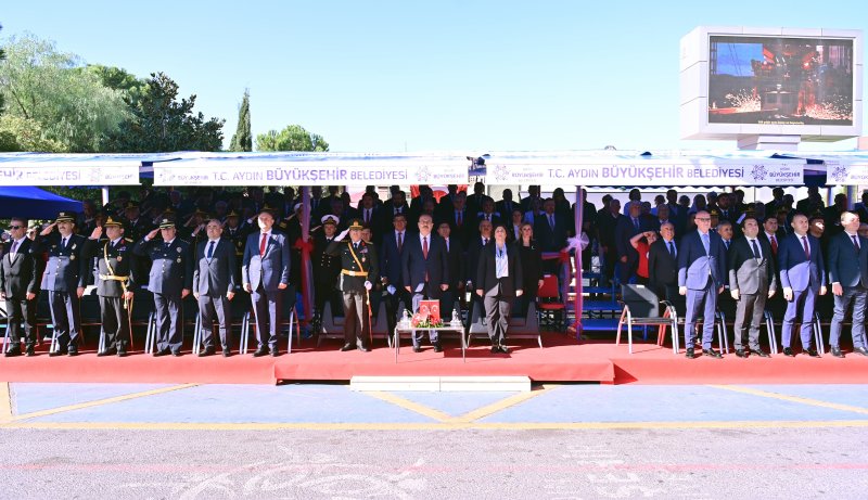 29.10.2025 Aydın Ticaret Borsası, 29 Ekim Cumhuriyet Bayramı Kutlama Programlarına Katıldı