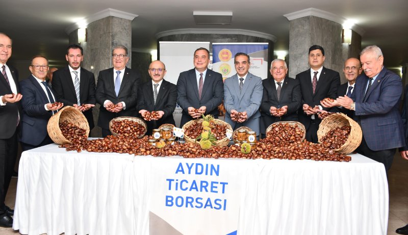 21.10.2025 Aydın Ticaret Borsası’nda Sezonun İlk Kestanesi Üreticiden Teslim Alındı